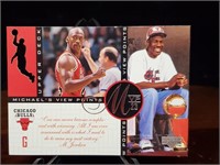 1997 Michael Jordan Premium NBA Card by Upper