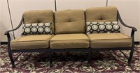 Lazboy Wrought Iron Couch w/ Cushions & Pillows