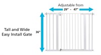 Safety 1st Easy Install 36" Extra Tall & Wide Gate