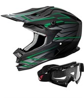 VCAN VX38 Adults ATV Motorcross Helmet-small