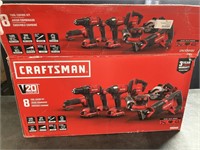 Craftsman V20 Cordless 8 Tool Combo Kit in Box