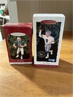 PAIR OF HALLMARK ORNAMENTS