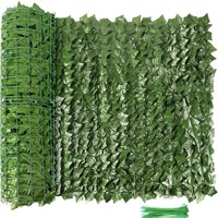 Whonline Artificial Faux Ivy Hedge Privacy Fence