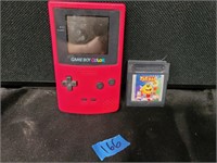 GAMEBOY COLOR & PACMAN GAME