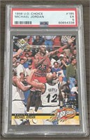 1998 UD Choice Michael Jordan #185 Card