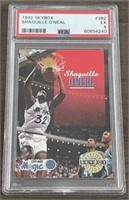 1992 Skybox Shaquille O'Neal #382 Rookie Card