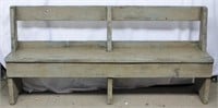 Canadiana Long Wood Bench 6ft