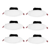 Commercial Electric 6" LED Recessed Light (6-Pack)