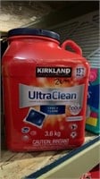 $29 Kirkland ultra clean laundry detergent, 3.6
