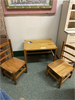 3 Piece Child Table and Chairs
