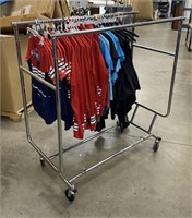 Rolling Clothing Rack (Clothes not included)