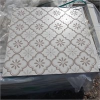 PALLET Of 24" custom porcelain tile