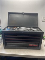 Craftsman tool box with some wrenches