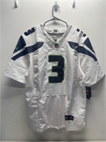 Seahawks, NFL number 3  jersey with tag size 52