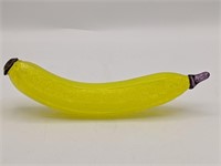 Kosta Boda Frutteria Hand Blown Glass Banana
