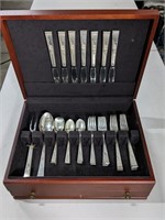Reed & Barton Sterling Silver Classic Rose 42pc