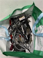 Green bag of tools