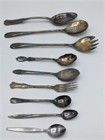 Collection of Silver Plated Utensils