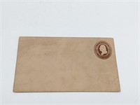 Rare 1884 US George Washington 2 Cent Stamped Enve