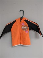 Girls Harley Davidson Pink Jacket/Hoody