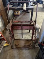 Metal Torch Cart