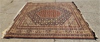 Large Floral Persian 9x12 Area Rug