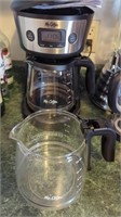 Mr. Coffee 12 cup coffee pot with owners manual