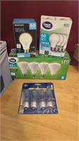 Assorted light bulbs
