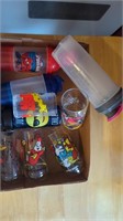 Glassware shakers and children's cups
