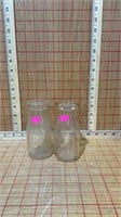 Cleveland dairy and Simpson brothers milk bottles