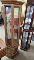 6FT TALL CURIO CABINET