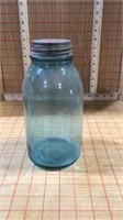 Blue ball jar