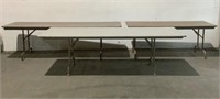 (3) Assorted Folding Tables