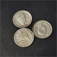 Silver Packs Of 3 Coin