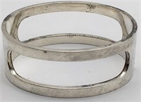 Vintage Puig Doria Sterling Silver Cuff Bracelet