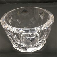 Signed Orrefors Glass Bowl