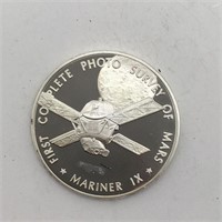 Sterling Silver Round, Mariner Ix