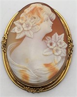 Large Cameo Pin / Pendant