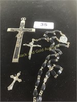 Vintage Wood/Metal Crucifix Collection