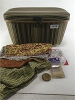 Sewing Basket With Contents