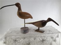 Hand Carved Sea Birds 2 Count