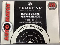 (325) Rnds Federal .22 Long Rifle Ammo