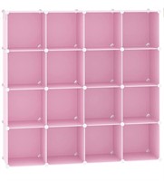 C&A Home pink 16 cube storage organizer