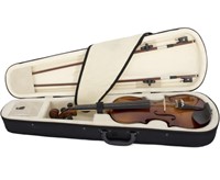 Cecilio CVN-300 ebony fitted violin size 3/4