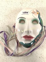 Vintage 1986 Vandor Ceramic Mask