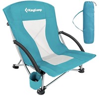 King camp folding beach chair