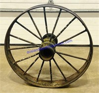 Metal Wagon Wheel (28”)