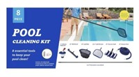 New 8pc pool cleaning kit