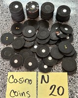 403 - LOT OF CASINO COINS (N20)