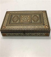 Antique Mother of Pearl Box K16C